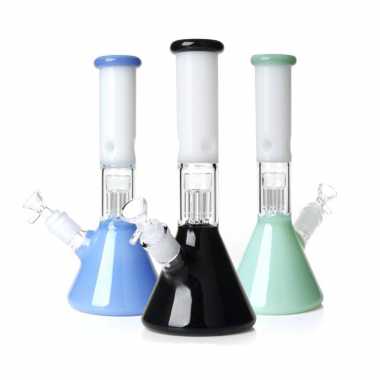 Бонг Перколятор 3 (Чёрный) 27 см