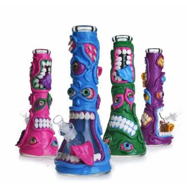 Бонг Monster  Синий (HD222) 30 см