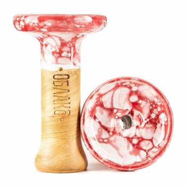 Чаша Облако Glaze Top - Красно-Белый