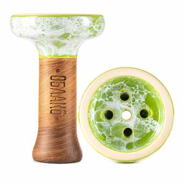 Чаша Облако Glaze Top - Салатово-Белый