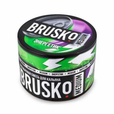 Бестабачная смесь BRUSKO Medium 50гр - Энергетик
