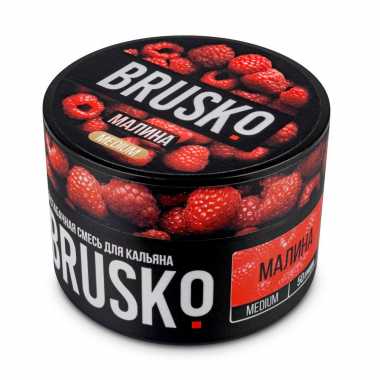 Бестабачная смесь BRUSKO Medium 50гр - Малина