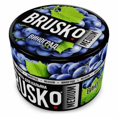 Бестабачная смесь BRUSKO Medium 50гр - Виноград