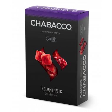 Chabacco Medium 50гр - Grenadine Drops