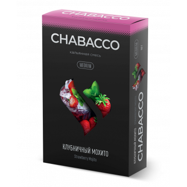 Chabacco Medium 50гр - Strawberry Mojito