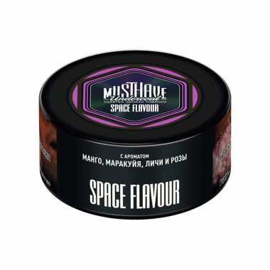 Табак д/кальяна Must Have Space Flavour (с ароматом Манго, Маракуйя, Личи и Розы) 25гр.