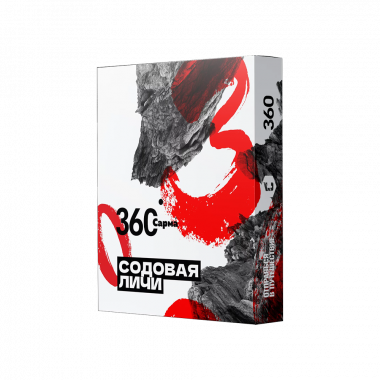 Табак для кальяна "САРМА 360" Крепкая Содовая-Личи 25г.