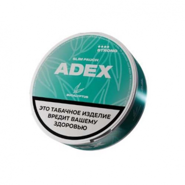 Табак жевательный Adex Ultrastrong Slim Эвкалипт 9 гр