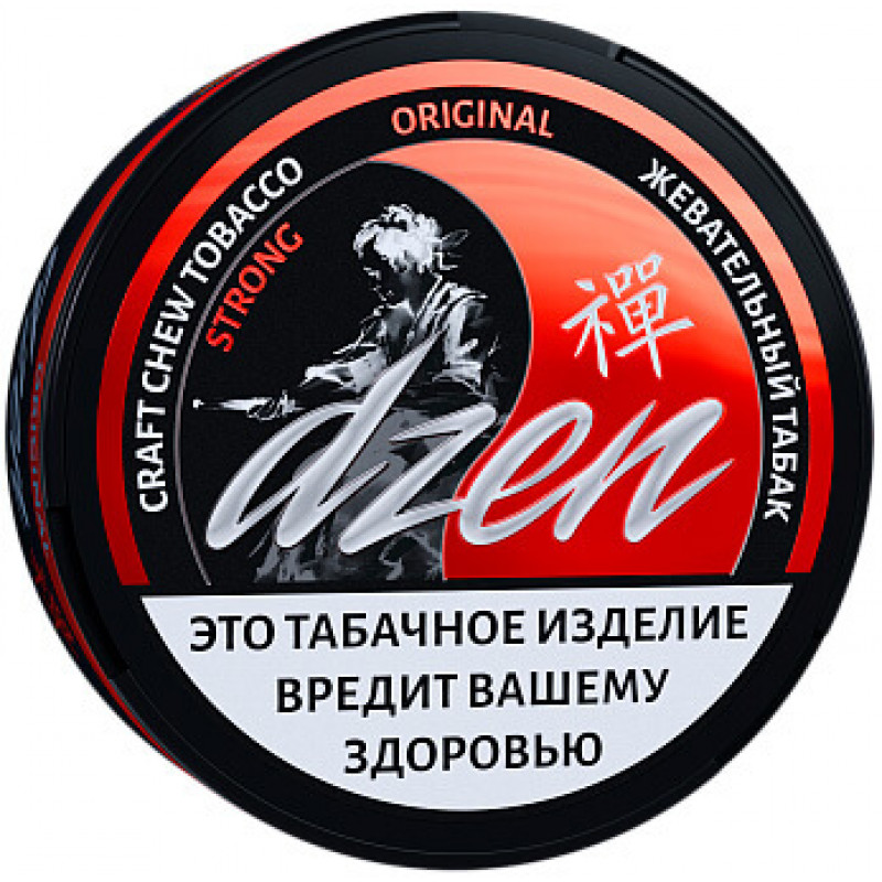 Фото и внешний вид — Жевательный табак Dzen Strong Mini Original