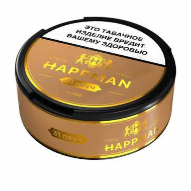 Табак жевательный HAPPMAN Strong Slim Compact "Кофе"