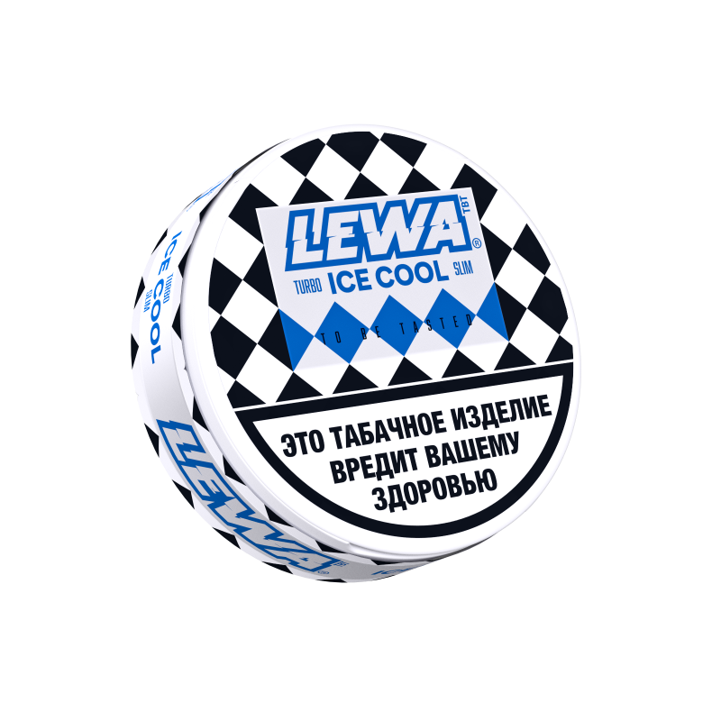 Фото и внешний вид — Табак жевательный Lewa TBT Ice Cool Turbo Slim (прохлада свежести) 10 гр (2)