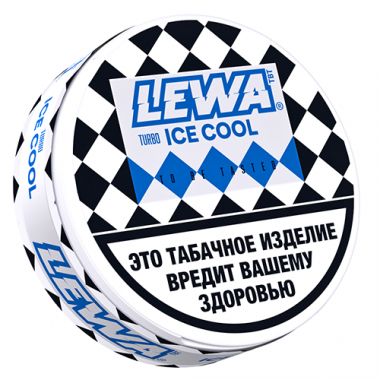 Табак жевательный Lewa TBT Ice Cool Turbo (прохлада свежести) 10 гр (2)