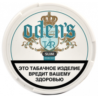 Табак жевательный ODEN'S Tar Double Mint SLIM 13 г