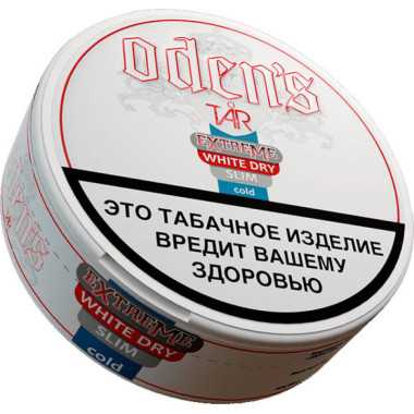 Табак жевательный ODEN'S Extreme White Dry Slim Cold 13 гр