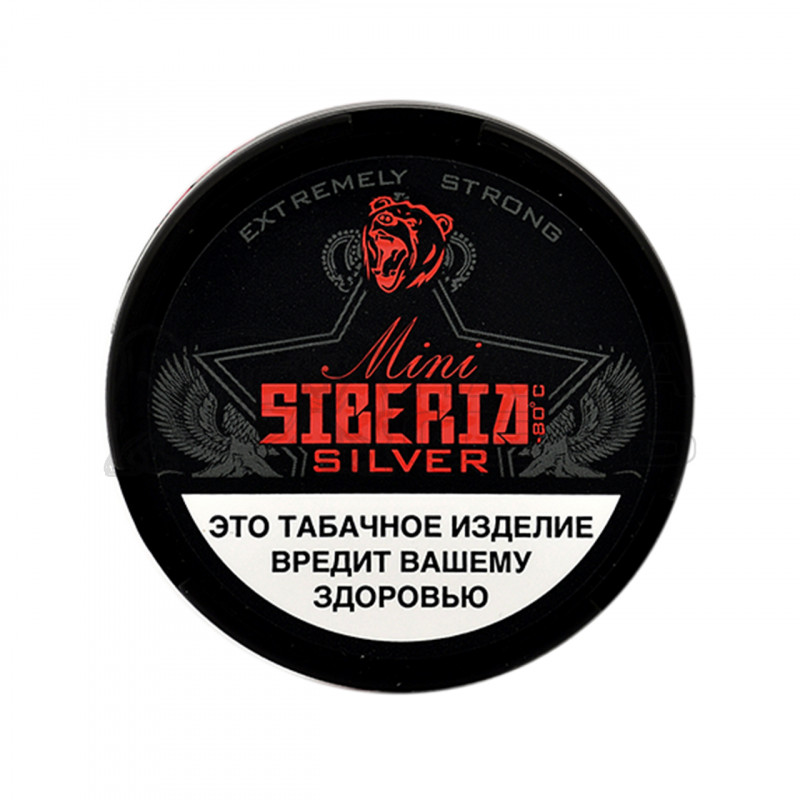 Фото и внешний вид — Табак жевательный Siberia Silver Mini X2 (мята, табак) 10 гр