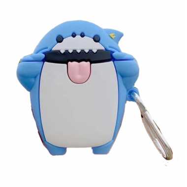 Чехол AirPods 1/2 "Акулёнок с языком"