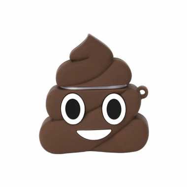 Чехол AirPods Pro 3 "Какашка" (коричневый)