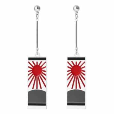 Серьги-гвоздики "Танджиро"