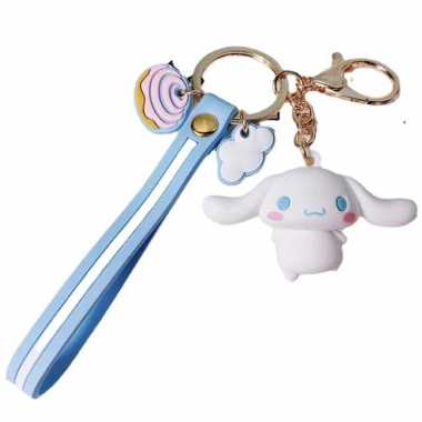 Брелок "Cinnamoroll" бело-голубой