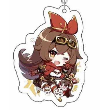 Брелок акриловый "Genshin Impact" Эмбер #1