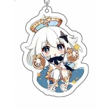 Брелок акриловый "Genshin Impact" Паймон #1