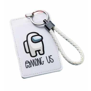 Чехол для карты "Among Us" белый