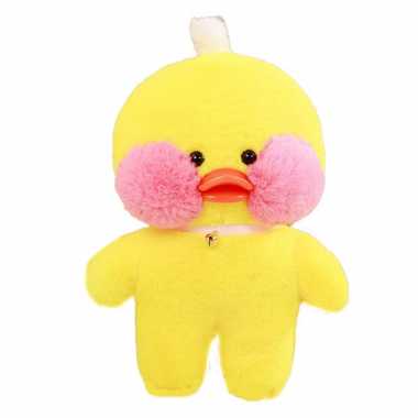 Мягкая игрушка "Yellow Lalafan" в желтой панаме, 30 см