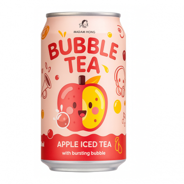 MADAM HONG Bubble Tea Яблоко 320мл (Тайвань)
