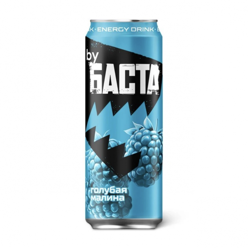 Фото и внешний вид — by БАСТА Голубая малина 450мл