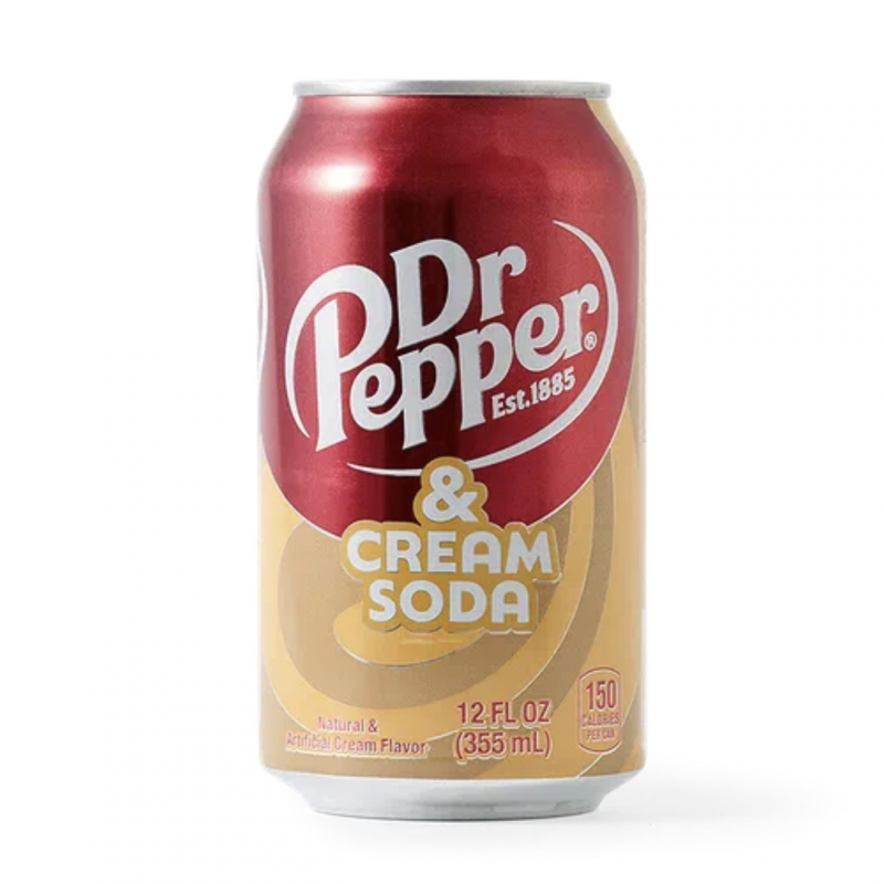 Фото и внешний вид — Dr. Pepper - Cream Soda 355ml (Америка)