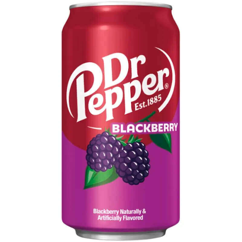 Фото и внешний вид — Dr. Pepper - Blackberry 355ml (Америка)