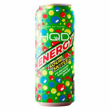 Энергетик HQD Energy Sour Skitlez 0,45л