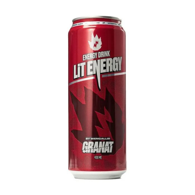 Фото и внешний вид — Lit Energy 450ml - Granat
