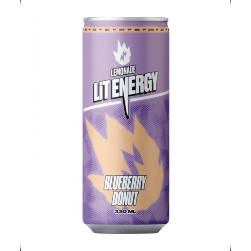 Фото и внешний вид — Lemonade Lit Energy 330мл - Blueberry Donut