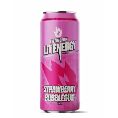 Lit Energy 450мл - Strawberry Bubblegum