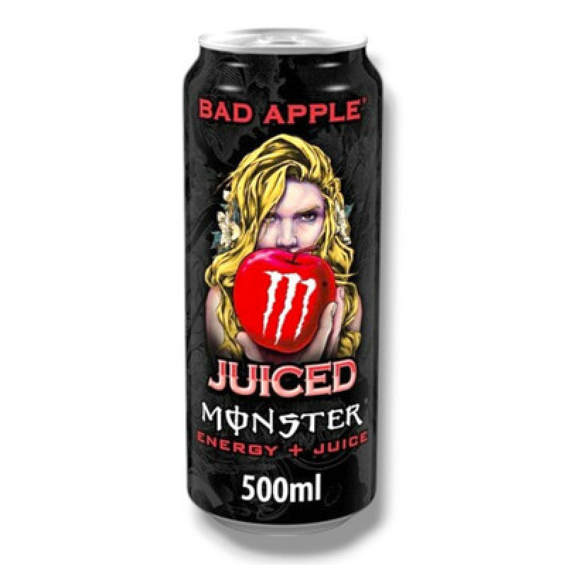 Фото и внешний вид — Энергетический напиток Monster Energy Bad Apple 500мл