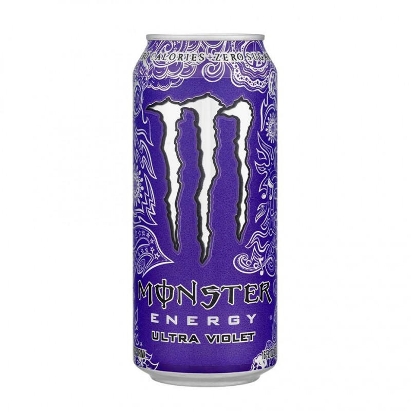 Фото и внешний вид — Энергетический напиток Monster Energy Ultra Violet БЕЗ САХАРА 500мл