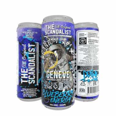 The Scandalist Energy Drink 330ml - Geneve (Черника)