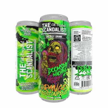 The Scandalist Energy Drink 330ml - Doomsday Machine (Апельсин и Маракуйя)