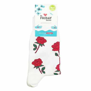 Носки Friday "Красная роза"