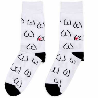 Носки Friday "Персиковый шмяк" Белые