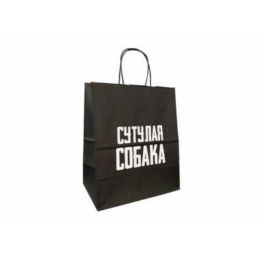 Пакет подарочный - Сутулая собака