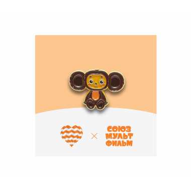 Значок металлический СМФ "Чебурашка"