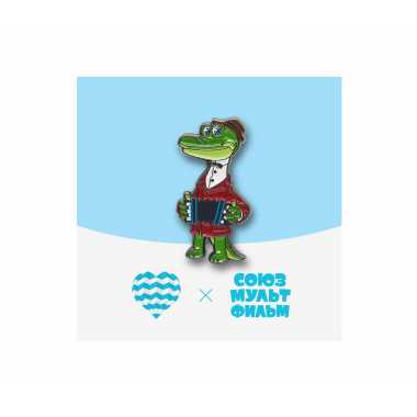 Значок металлический СМФ "Гена"