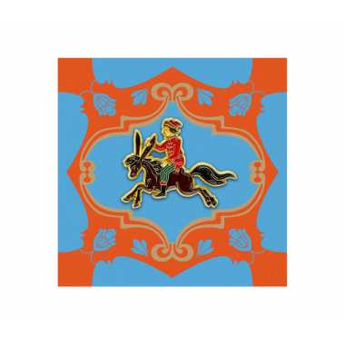 Значок металлический "Конек-Горбунок"