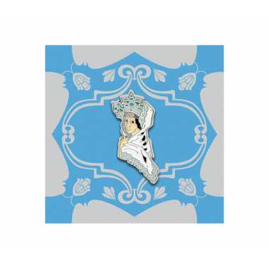 Значок металлический "Царевна-Лебедь"