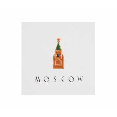 Значок металлический "Спасская башня"