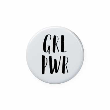 Значок 25 мм "GRL PWR"