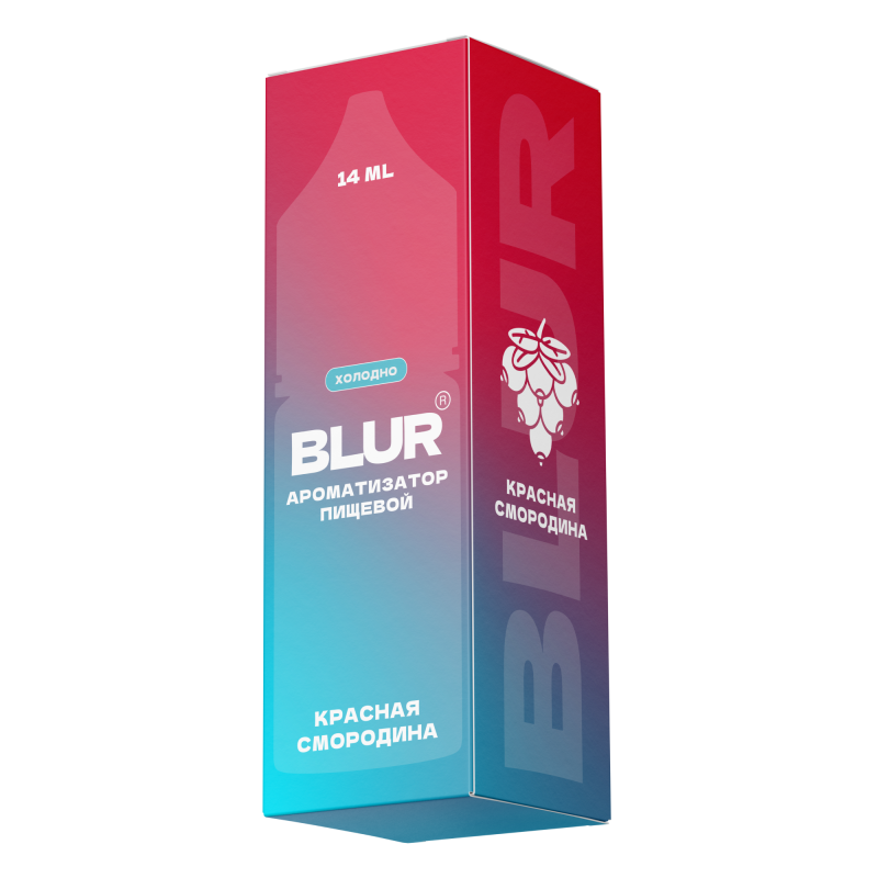 Фото и внешний вид — Ароматизатор пищевой Blur - Красная Смородина 14мл