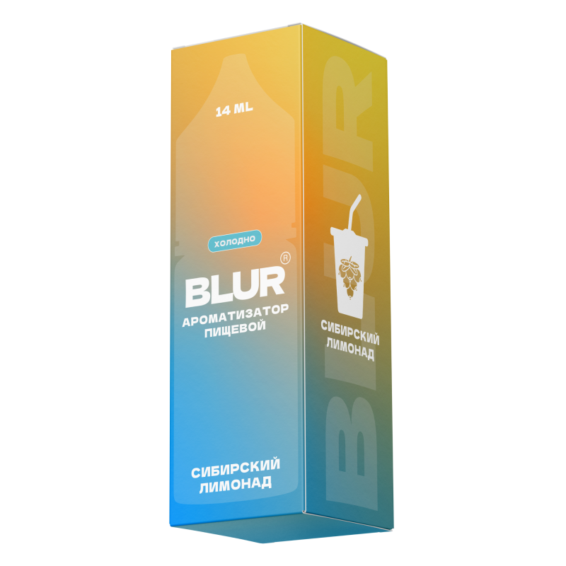 Фото и внешний вид — Ароматизатор пищевой Blur - Сибирский Лимонад 14мл